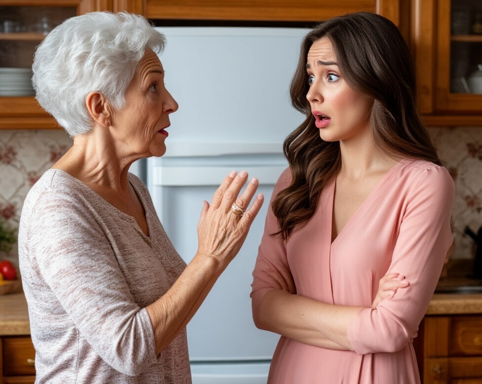 Наглая свекровь