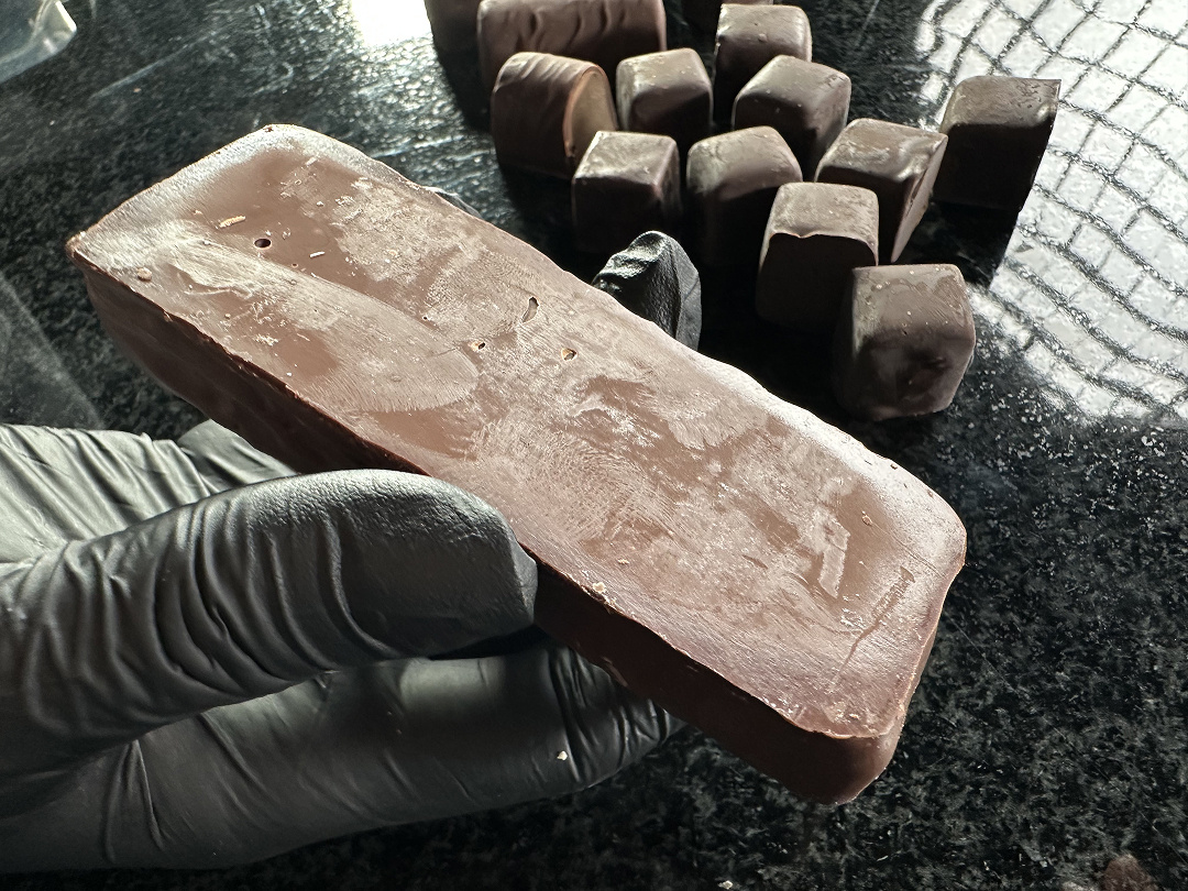 Поседение шоколада. kadzama.ru