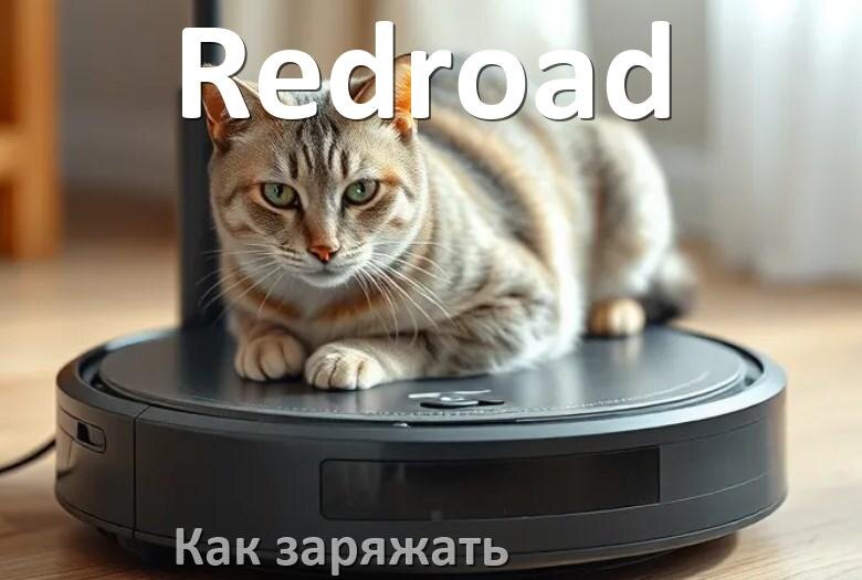 
Как заряжать робот-пылесос Redroad правильно и сколько по времени