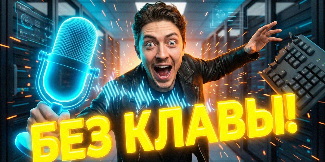 Голосовое управление ПК: локальная транскрибация без клавиатуры