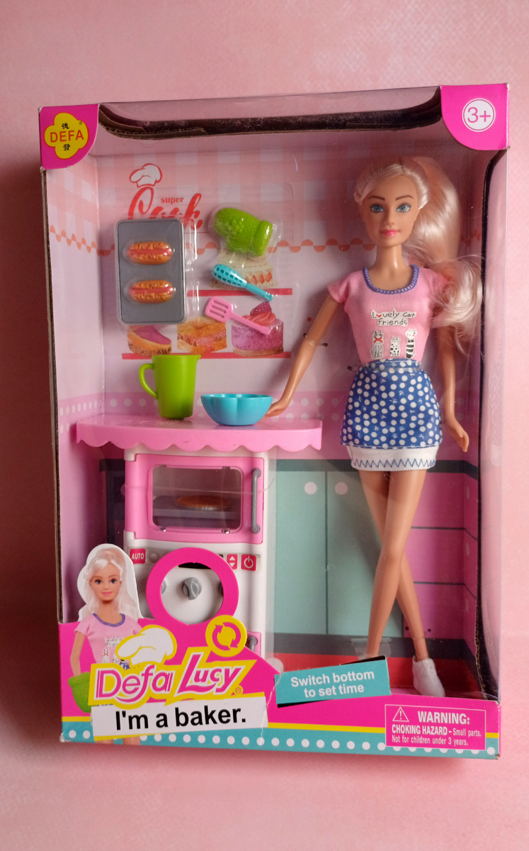 Набор мебели с куклой от Defa Lucy