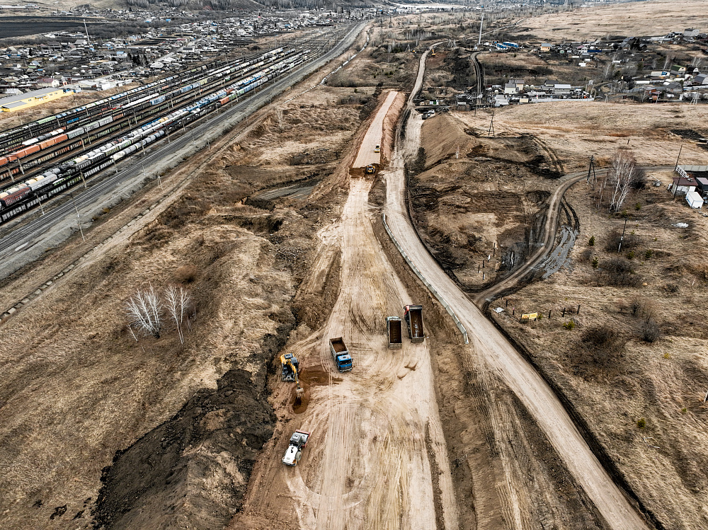     Дорожники начали ремонт трассы Красноярск — Кузнецово — Зыково