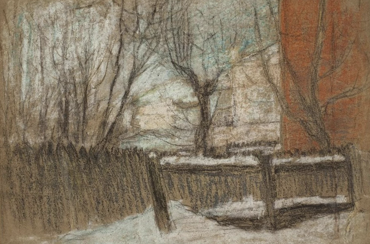 Наталия Гончарова, Двор зимой, 1903-1905