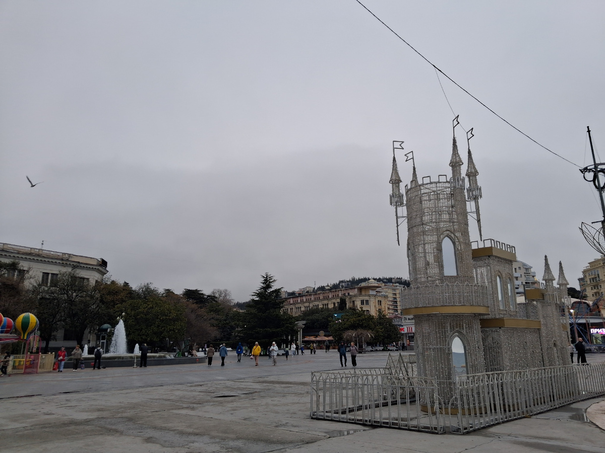 Набережная.Ялта.