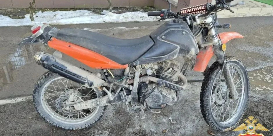 В Бежецеком округе Тверской области раскрыт угон мотоцикла