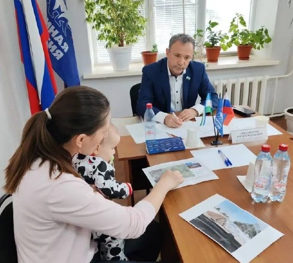 Провел очередной прием жителей в Нефтекамске