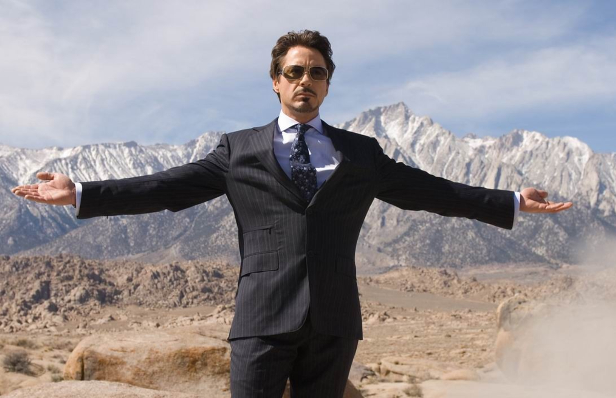 Мемное фото Роберта Дауни-младшего