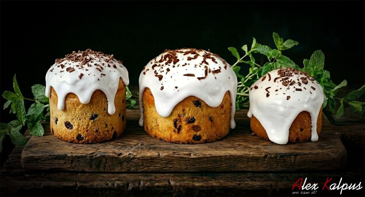 Небольшие творожные паски с тестом изюмом, шоколадом и глазурью. Пасхальный рецепт из Грузии: печём творожную пасху с мукой и рассказываем о её традициях