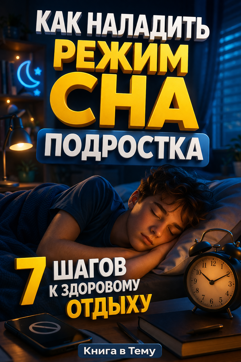 Как наладить режим сна подростка: 7 шагов к здоровому отдыху