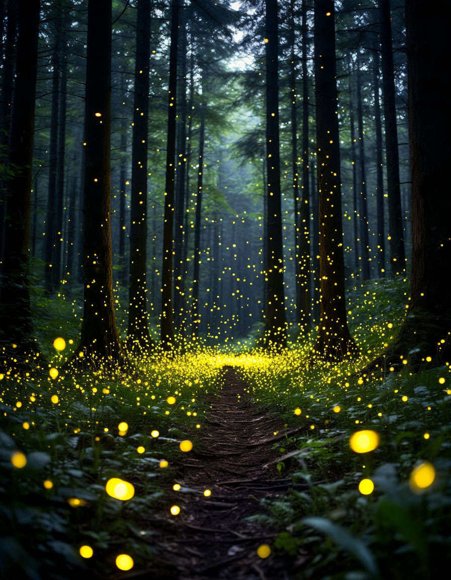 Светлячки не просто украшают летнюю ночь. Они разговаривают. Каждая вспышка — послание потенциальному партнёру.