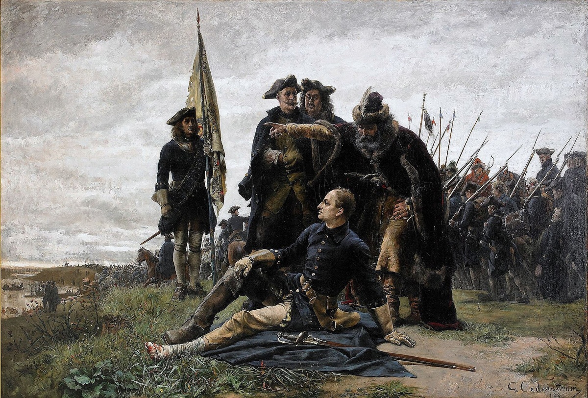 Густав Цедерстрём: Карл XII и Иван Мазепа после Полтавской битвы 1709 года /en.wikipedia.org
