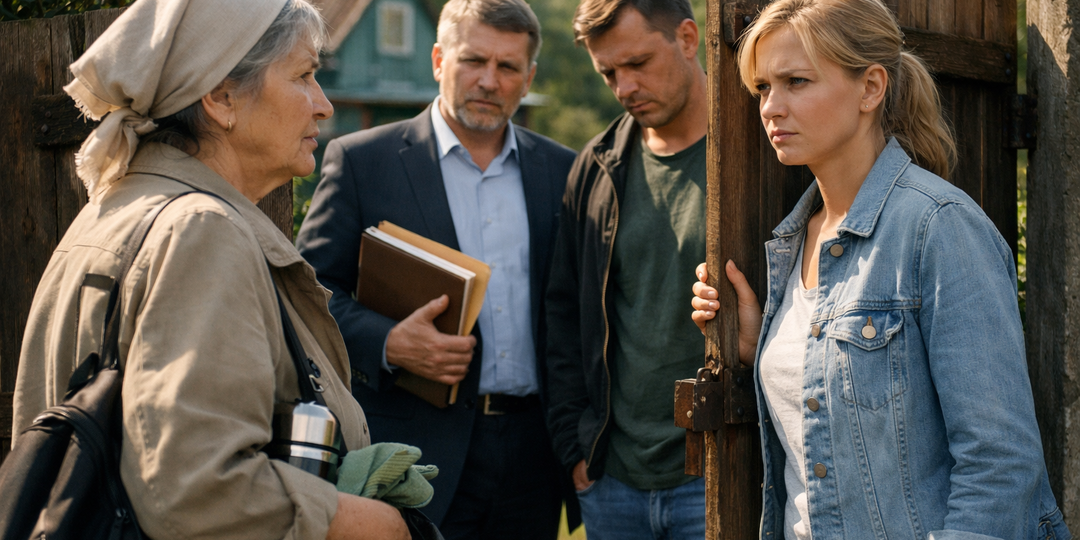 Дочь попросила переписать дачу — “для внуков”. Как только я подписала, она выставила меня за калитку.