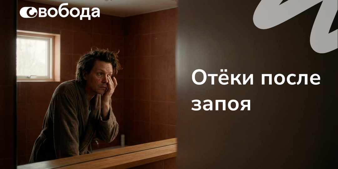 Отёки после запоя: почему “плывёт” лицо и когда организм уже не справляется