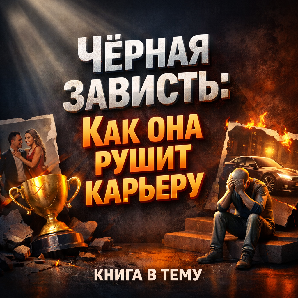 Как работает чёрная зависть и почему она разрушает карьеру: психология эмоций