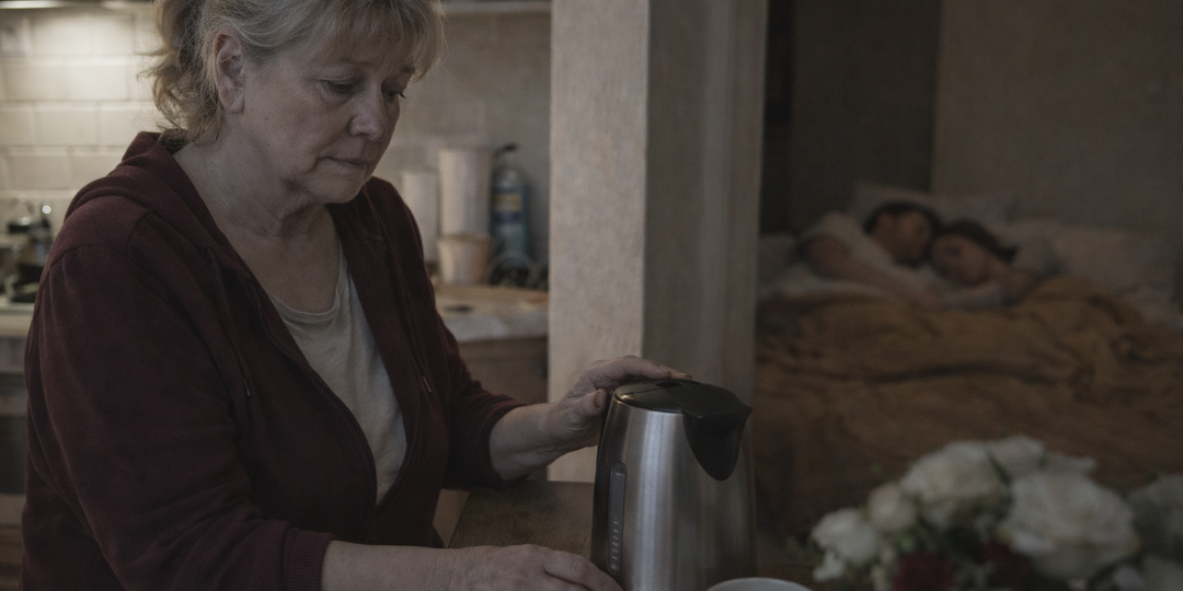 Мне 66. У детей для меня есть комната и шкаф, но я жду, когда все уснут, чтобы спокойно поставить чайник