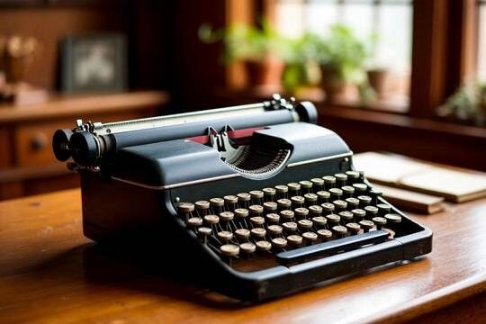    Преподаватель вуза заставила студентов печатать работы на пишущих машинках из-за ИИ (фото: shedevrum.ai)