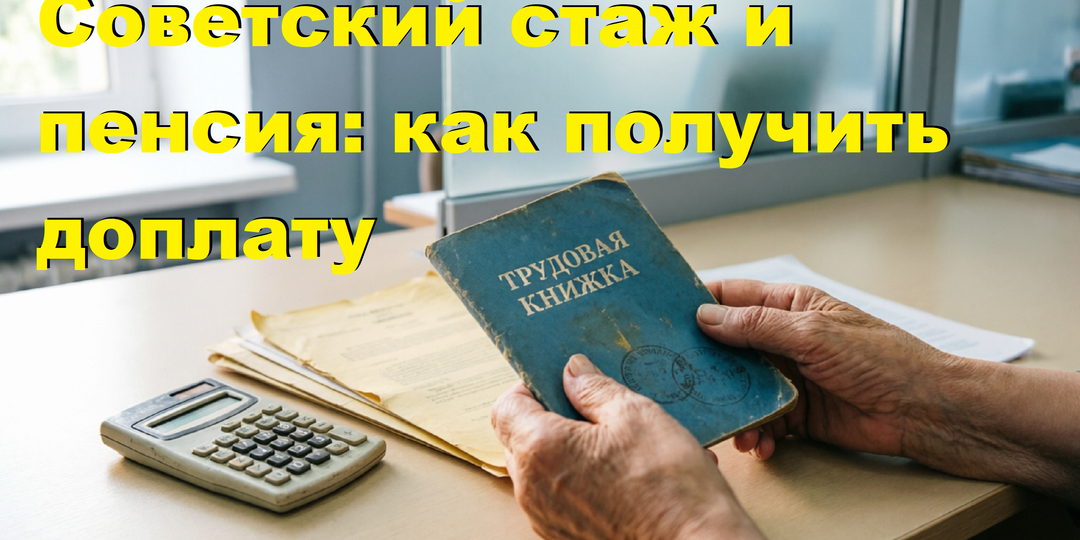 Советский стаж не учли при назначении пенсии: пошаговая инструкция по перерасчёту