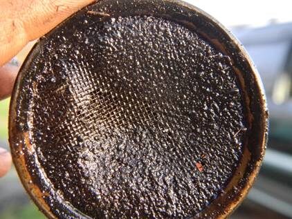 Сеточка масляного насоса.