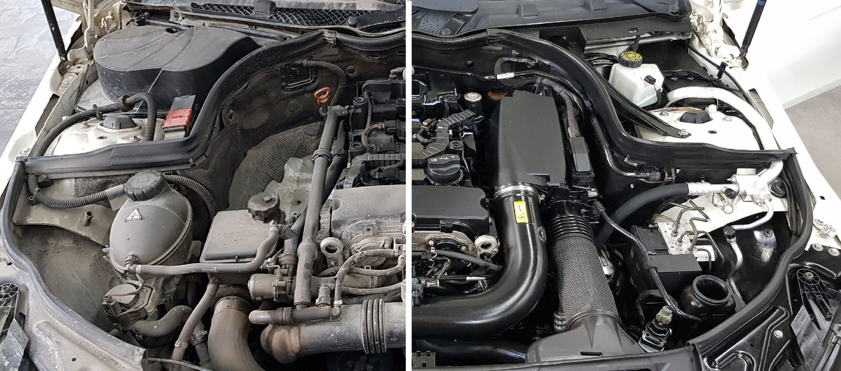 Двигатель Mercedes Benz C200