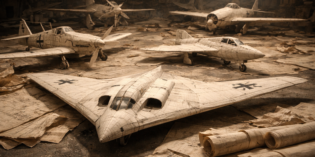 20 самолётов Гитлера и Сталина, которые были только на бумаге или макете