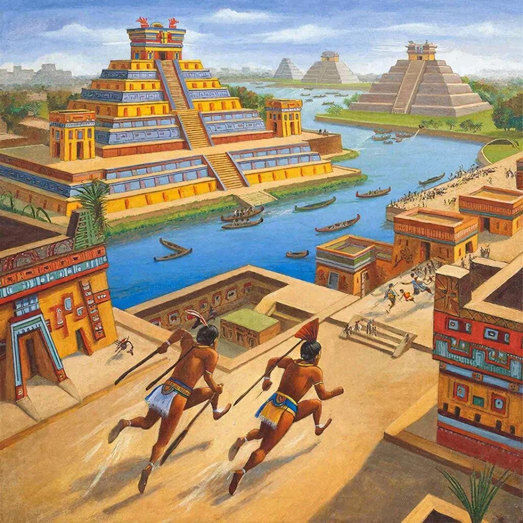 Реконструкция: «Белые люди едут на огромных оленях». Донесение, которое изменило историю. Ацтеки не знали слова «лошадь».