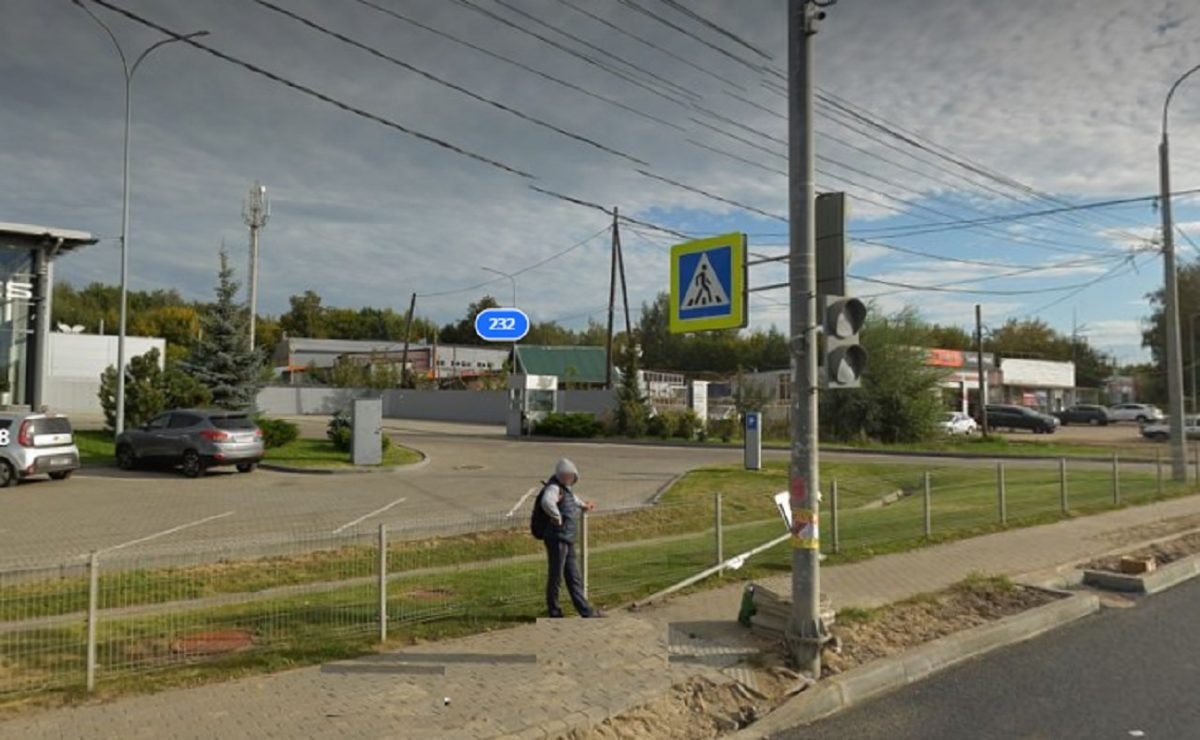    Лесной массив защищает от выхлопов с трассы