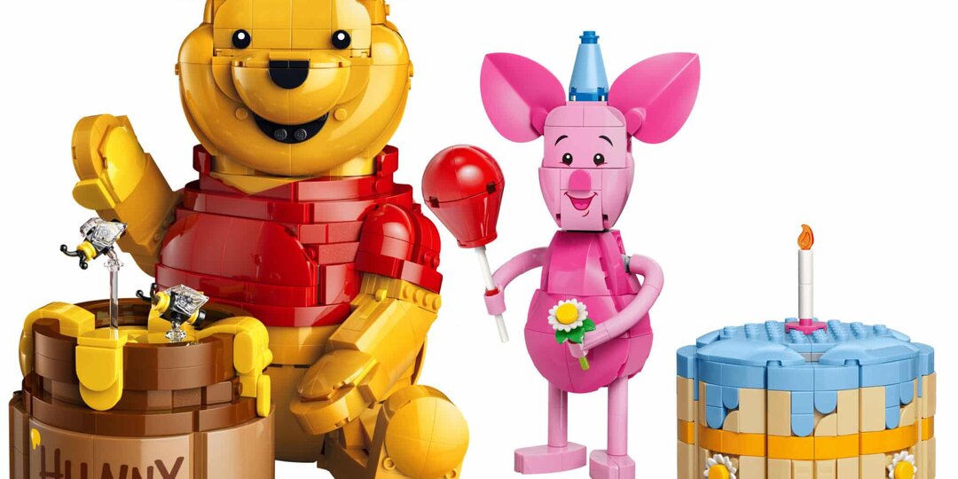 Знакомство с коллекционными наборами Лего: Винни Пух и Пятачок