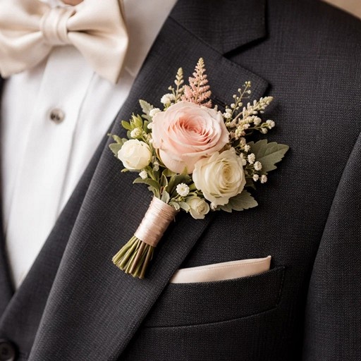    Бутоньерка для жениха Кристина Борунова