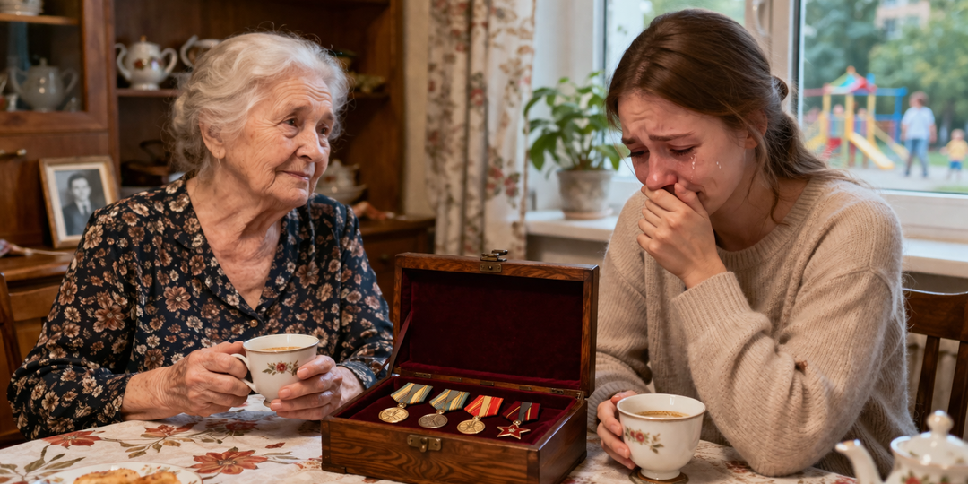 Я продала бабушкины медали ради айфона. В мой день рождения она вручила мне конверт при всех. Я думала — деньги