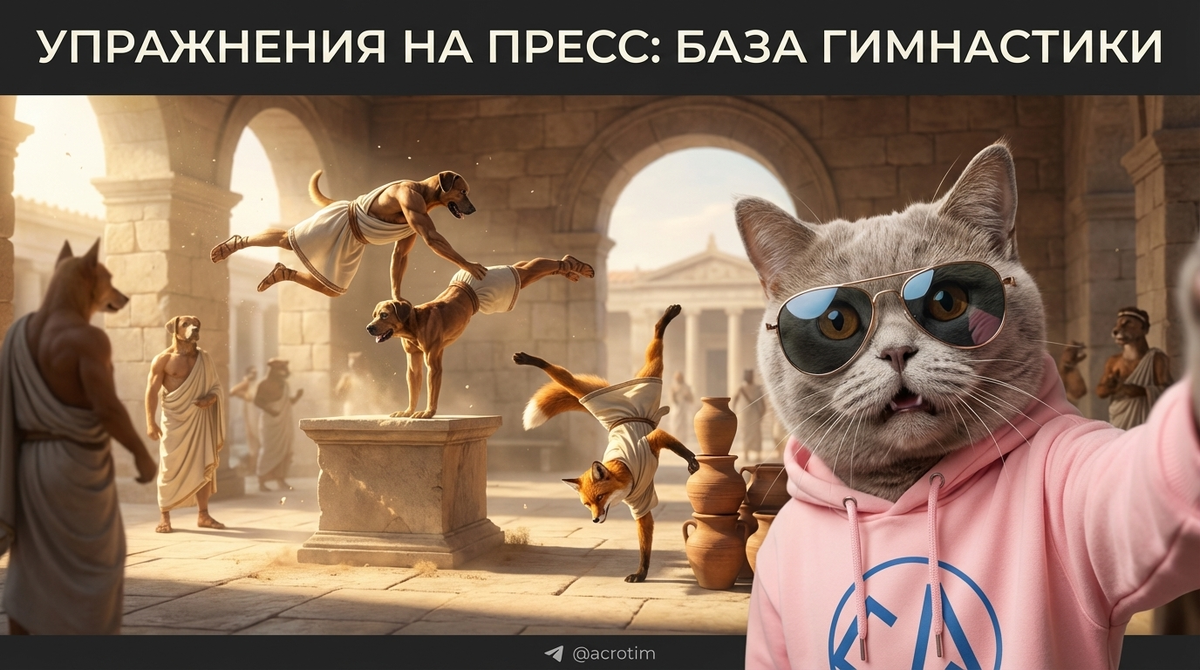    Комплекс домашних упражнений на пресс из арсенала спортивной гимнастики. Тренер