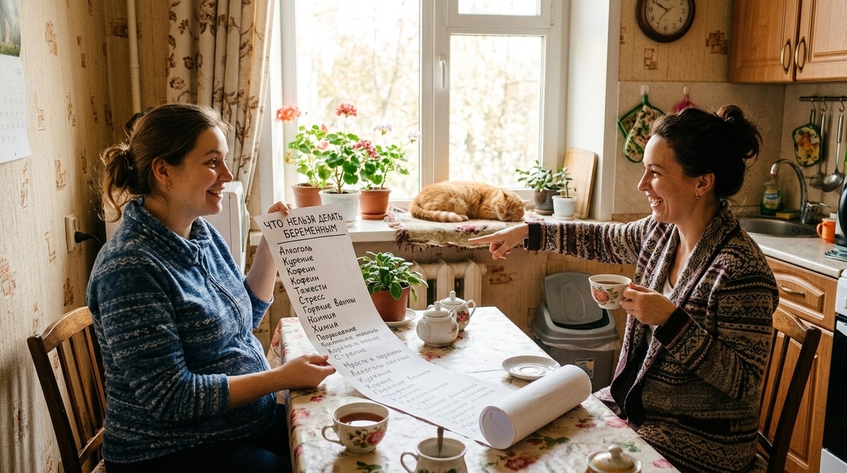 Что нельзя беременной