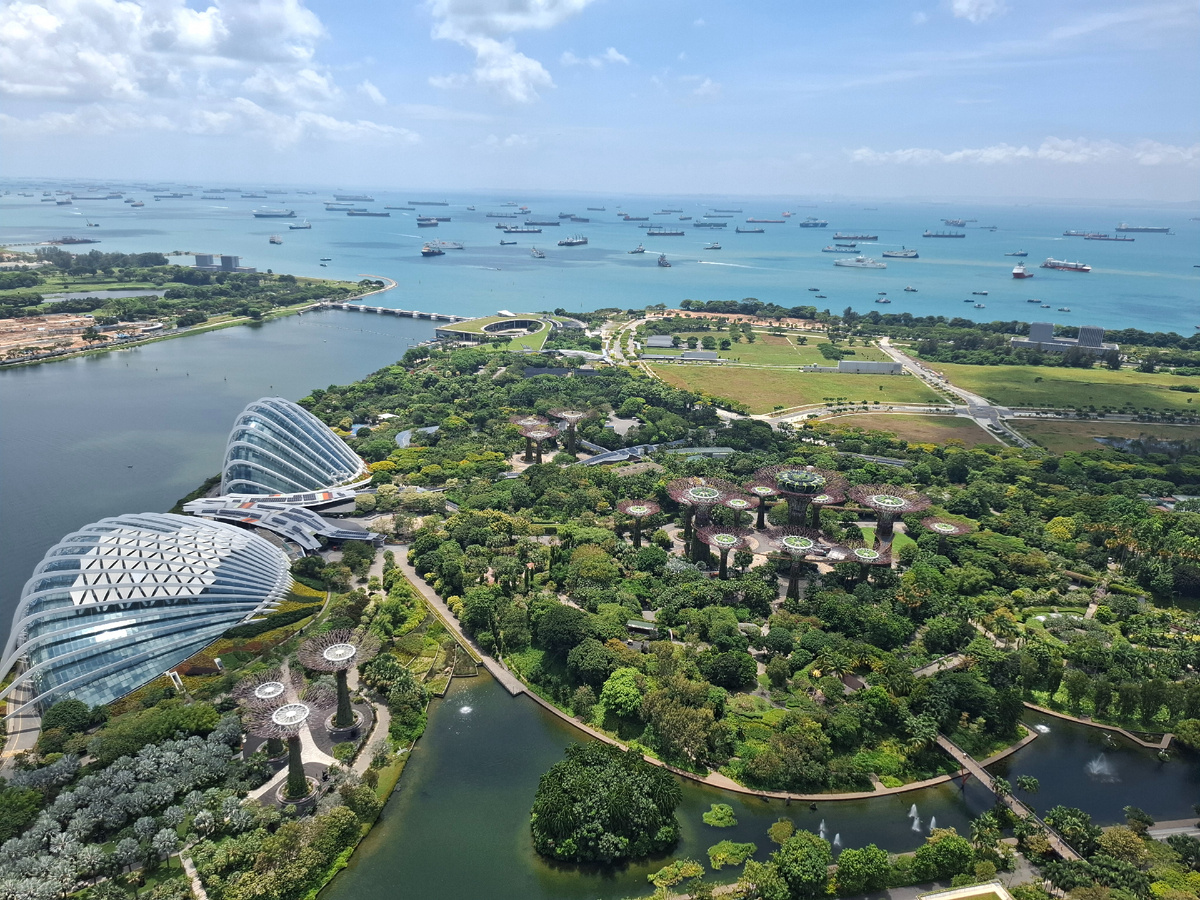 "Сады у залива". Сингапур