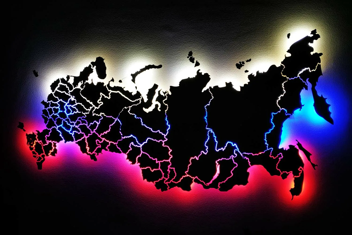 Не придирайтесь к отсутствию новых регионов, какая нашлась карта.