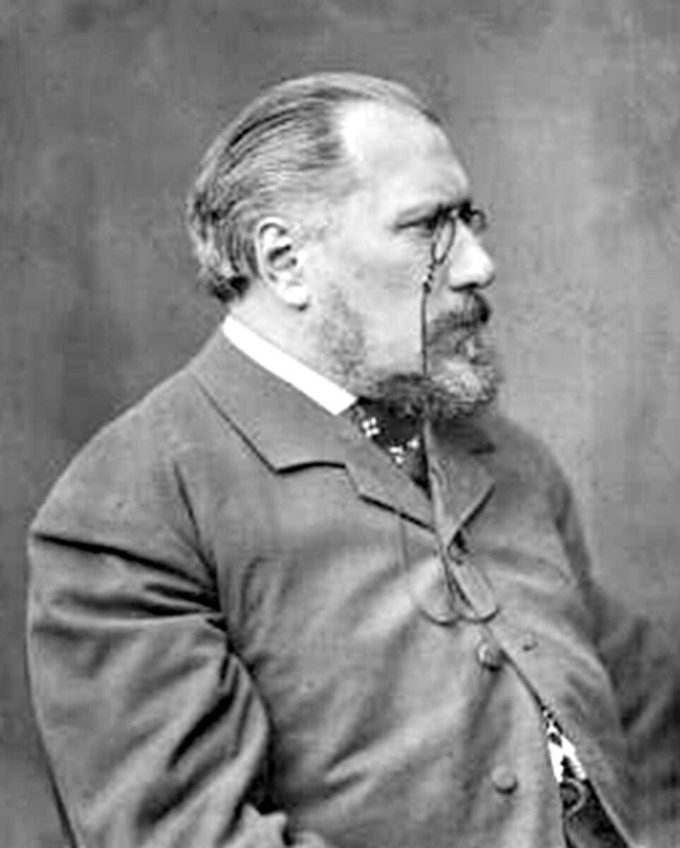 Писатель Николай Лесков. 1883-1884 годы. Государственный музей А.С. Пушкина, Москва