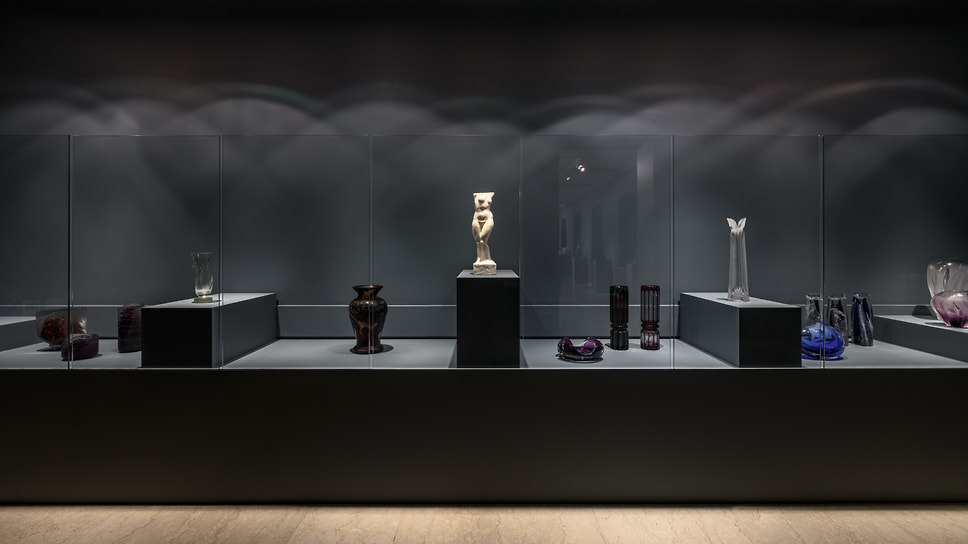 Выставка художественного стекла «Орбиты хрупких тел» в галерее Heritage.📷Фото: предоставлено галереей Heritage