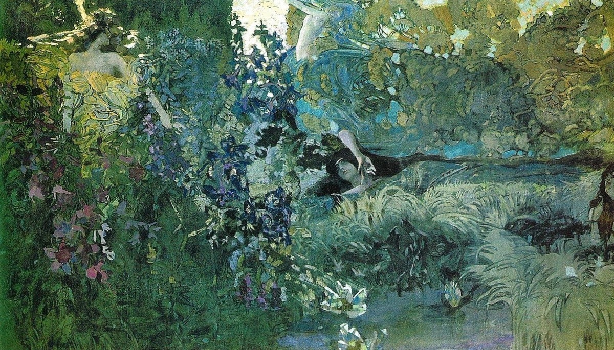 Михаил Врубель "Утро", 1897 г. 
