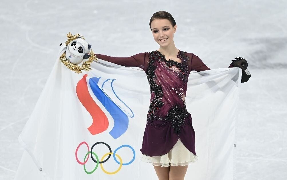 Олимпийская чемпионка Пекина в женском одиночном катании Анна Щербакова (Фото: David Ramos/Getty Images)