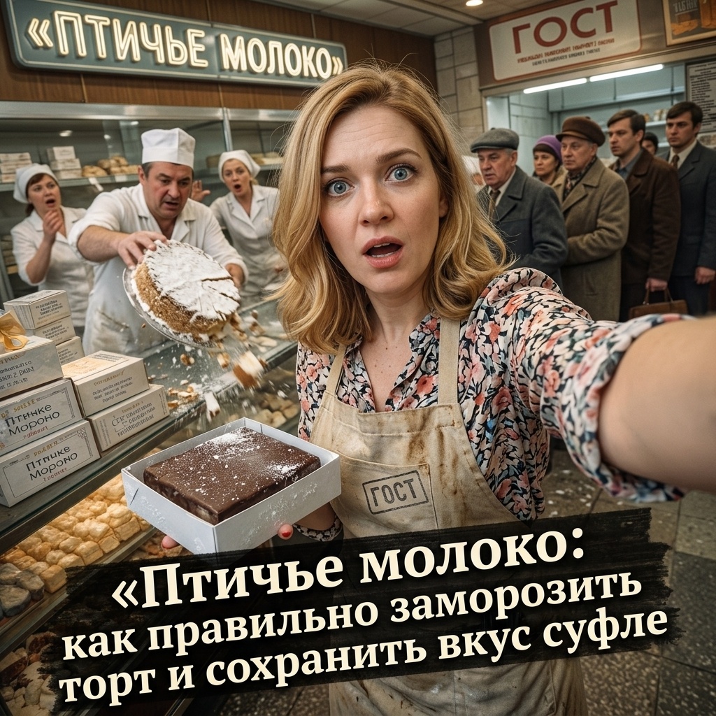    Как правильно заморозить Птичье молоко admin