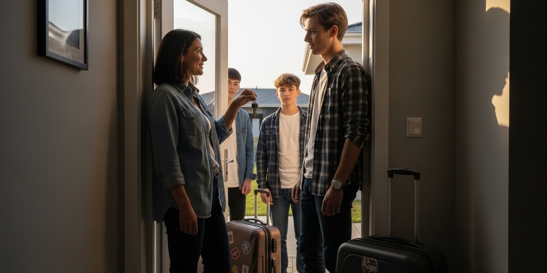 Муж уехал за границу строить дом и пропал. Через десять лет дом построил его сын — от другой женщины