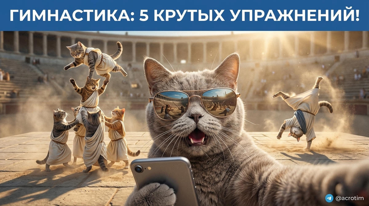    Комплекс упражнений для тренировки координации и ловкости у гимнастов. Тренер