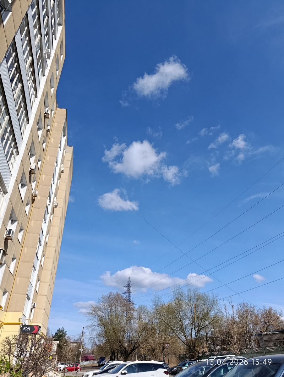 весна вернулась, после недельного отступления.