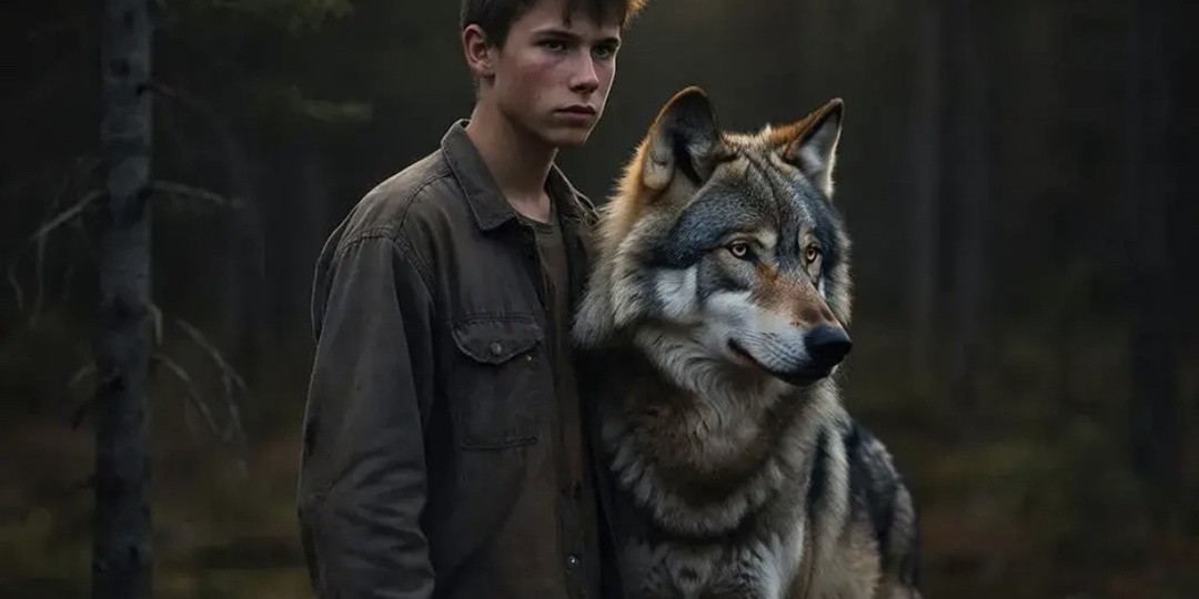 Парень, спасший однажды волка, впал в кому, и когда его хотели отключать от аппаратов жизнеобеспечения, как вдруг появился волк.