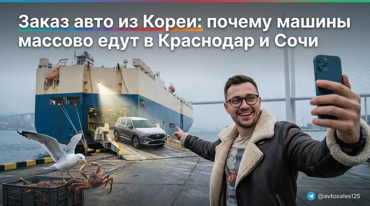    Почему юг России массово пересаживается на автомобили, привезенные из Южной Кореи Авто Сейлс