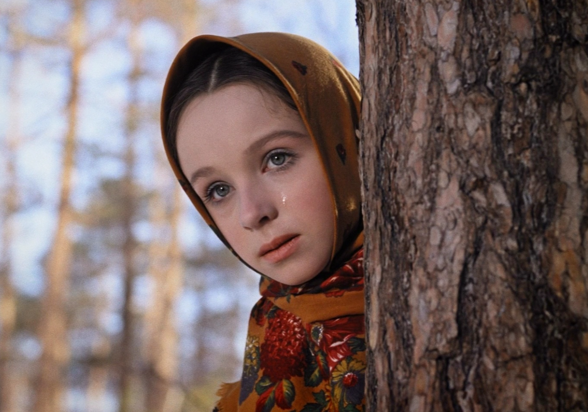 Наталья Седых в фильме "Морозко"