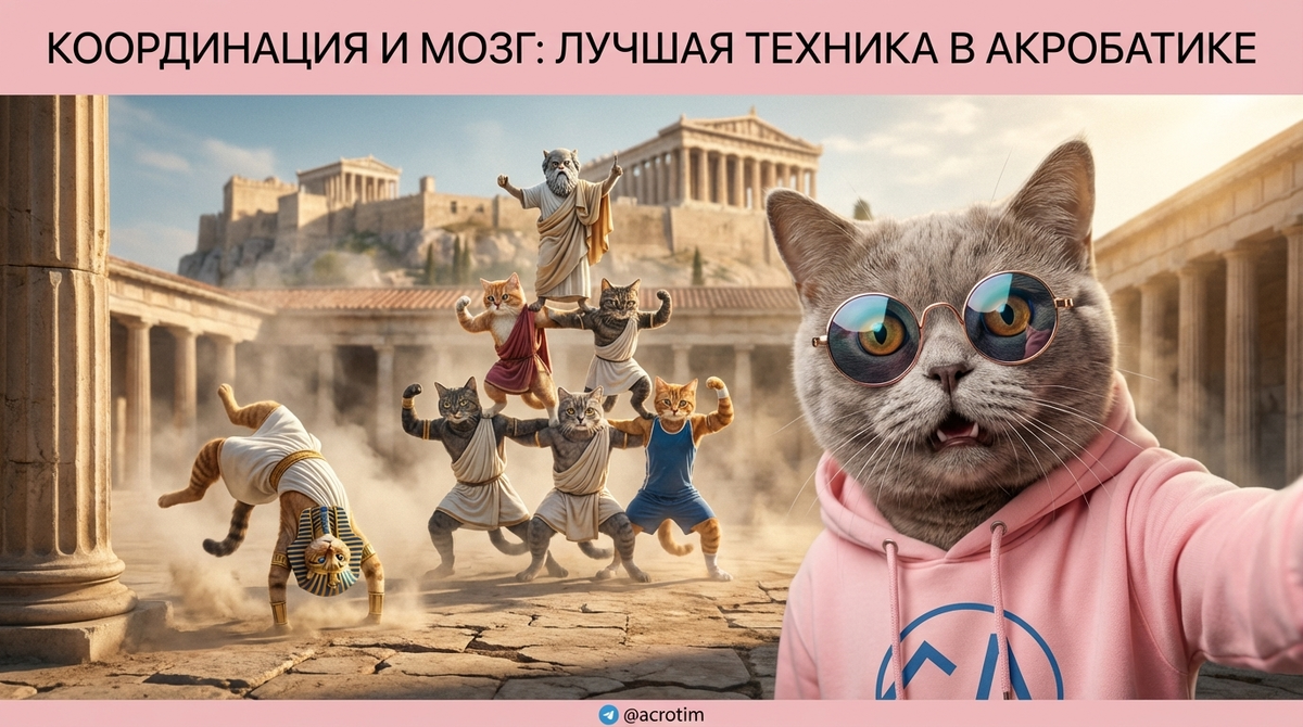    Развитие нейромышечной связи и тренировка мозга — ключ к безупречной технике в акробатике. Тренер