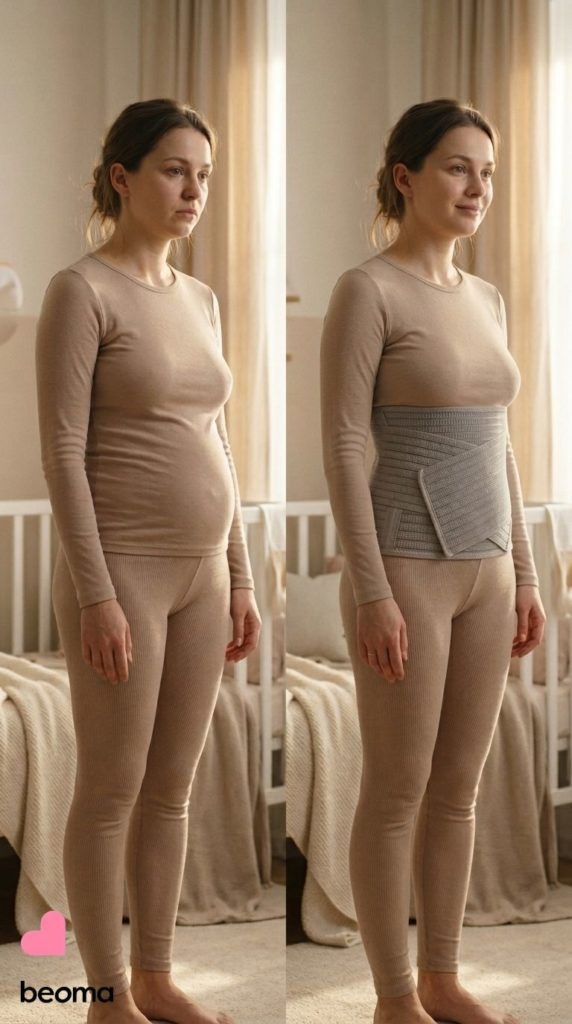    vosstanovite-fizicheskuyu-formu-posle-rodov-5-preimushchestv-bandazha-beoma-kotorye-vy-dolzhny-znat Beoma