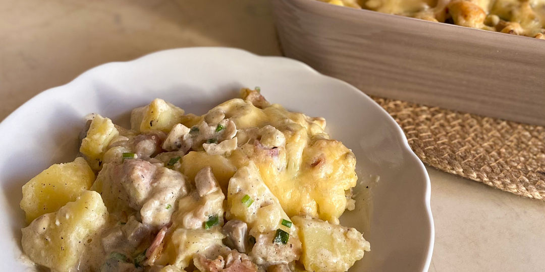 ЗАПЕЧЕННЫЙ КАРТОФЕЛЬ С БЕКОНОМ 🥔 🥓