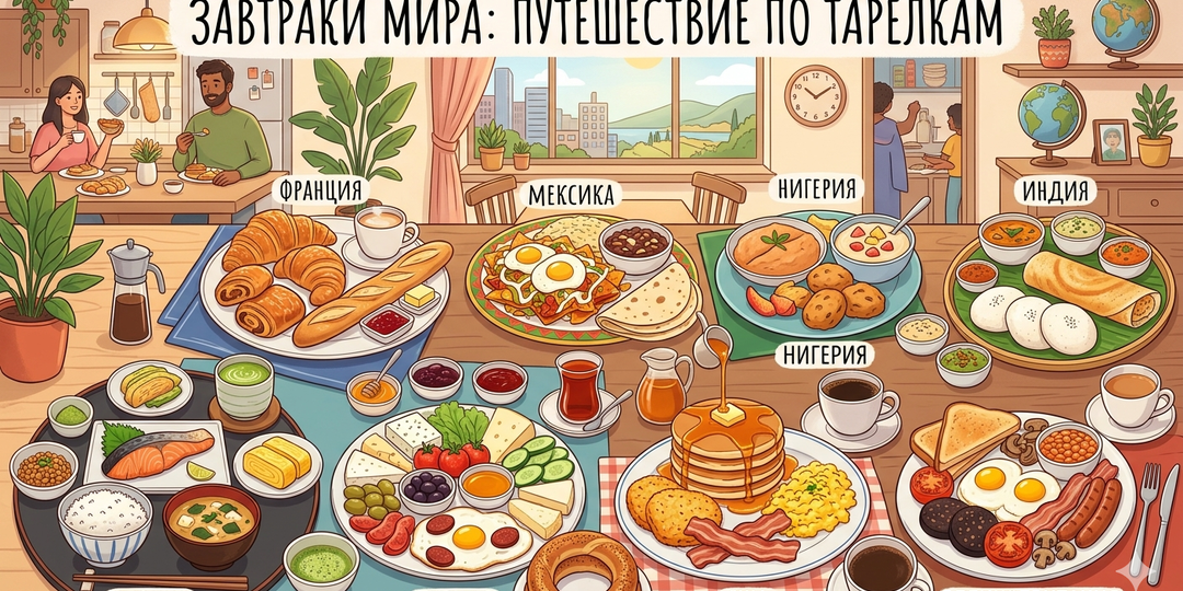 Почему русские едят суп на завтрак, японцы — рыбу, а ирландцы — жареный жир. Кто из нас проживёт дольше