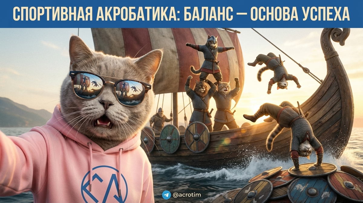    Идеальный баланс — главный залог победы на турнирах по спортивной акробатике. Тренер