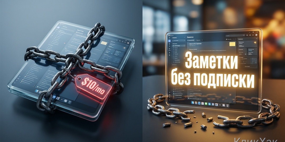 Хватит платить за Notion: нашёл бесплатную альтернативу с нейросетью